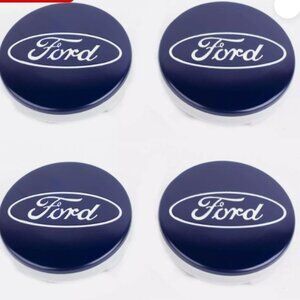 Set of 4 2-1/8" Ford 54mm OEM Wheel Rim Center Caps 6M-21-1003 AA 6M-21-1003 BA